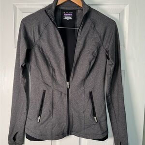 Women's Gray Workout Jacket